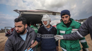 Палестински демонстранти са били убити или ранени при пореден многохиляден