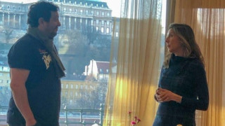 Президентът на Българската федерация по тенис Стефан Цветков се срещна