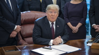 Президентът на САЩ Доналд Тръмп заяви че писмено е отговорил