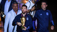 Аржентина посреща своите футболни герои