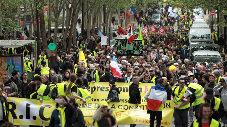 Над 23 хиляди души взеха участие в протестите на жълтите