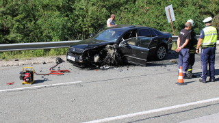 Пътник е загинал в катастрофа на АМ Тракия тази сутрин