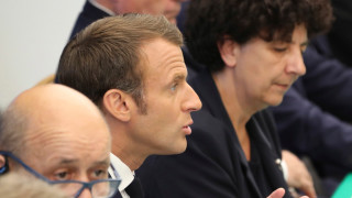 Президентът на Франция Еманюел Макрон заяви че няма да се