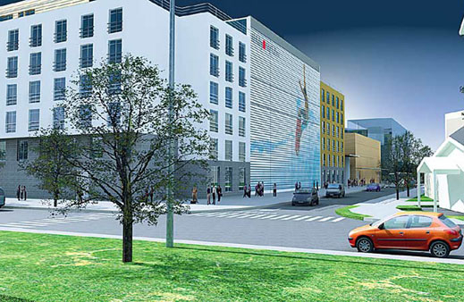 Строят бизнес комплекс със собствена метростанция в София