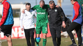 Защитникът на Лудогорец Антон Недялков се размина с тежка контузия