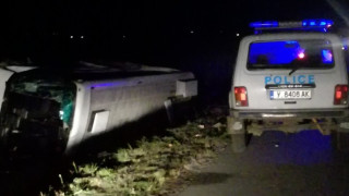 Временно е ограничено движението при километър 222 на автомагистрала Тракия