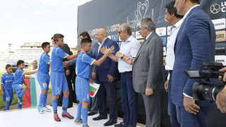 Отборът на Левски набор 2005 се окичи с бронзовите медали