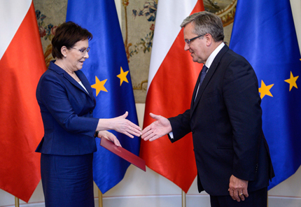 Ева Копач - новото лице на полската политика