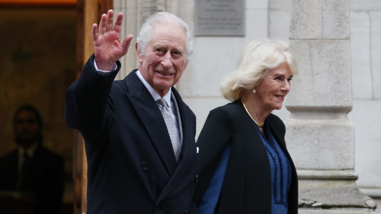 Кралското семейство след новината за рака на Чарлз III