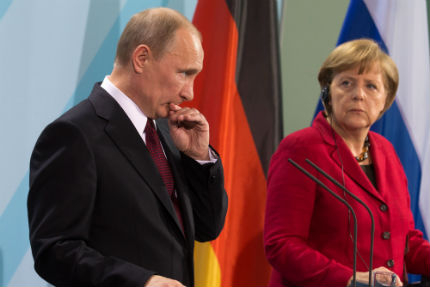 Меркел заплашила Путин с антируски алианс