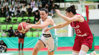 Националният отбор на България по баскетбол за жени загуби с