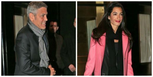 Джордж Клуни с 16 години по-млада красавица