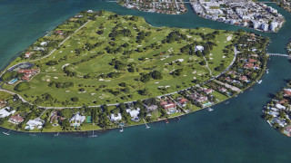 Индиан Крийк Вилидж е малък частен остров до Маями където