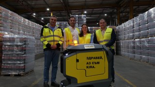 Kärcher, Кока-Кола ХБК и Евроклиър въвеждат първия робот KIRA B 50 у нас