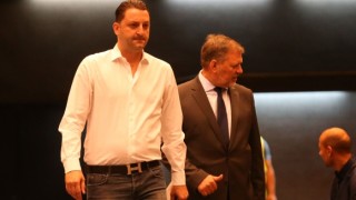 Синът на собственика на Левски Спас Русев Евгени ще