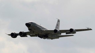 Самолет RC 135 на британските военновъздушни сили за разузнаване и радиоелектронна