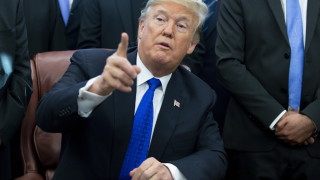 Президентът на САЩ Доналд Тръмп обяви че не е разтревожен