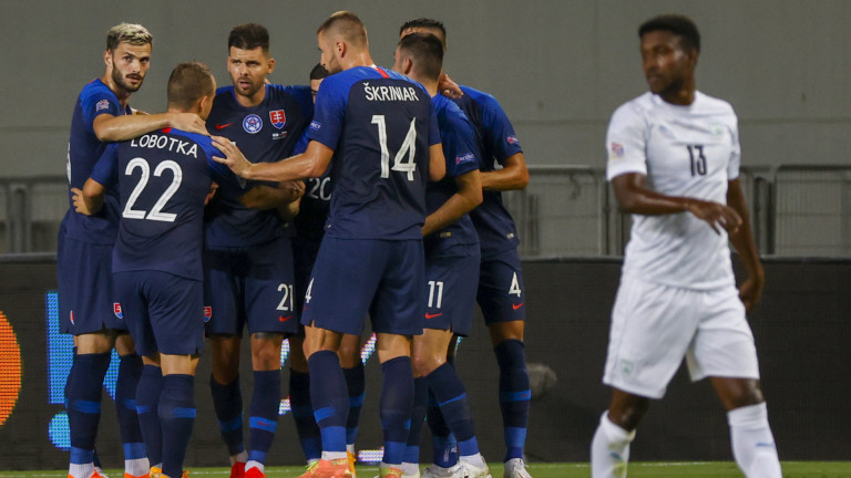 Словакия изпусна победата срещу Израел в последните минути. Двубоят между