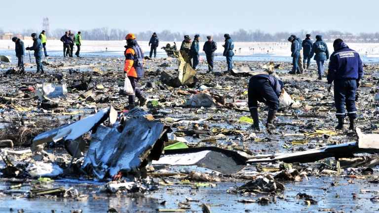Замръзнал уред може да е причина за катастрофата на летище Ростов на Дон
