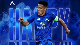 Левски честити рождения ден на своя капитан Вендерсон Цунами празнува