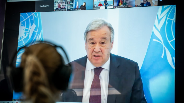 Генералният секретар на ООН Антониу Гутериш осъди липсата на мултилатерални