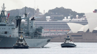 Три китайски военни кораба отплаваха от Сидни след внезапно посещение което