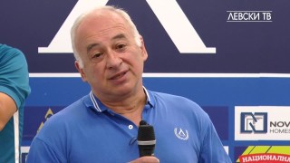 Популярният фен на Левски Петър Димитров който вече работи в клуба