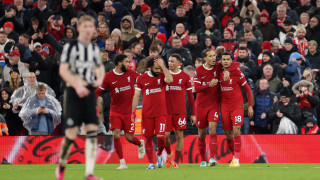 Ливърпул победи Фулъм с 2 1 в първи полуфинален мач от