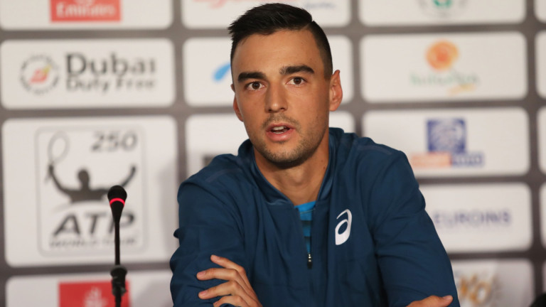 Българският тенисист - Димитър Кузманов коментира жребия за първия кръг