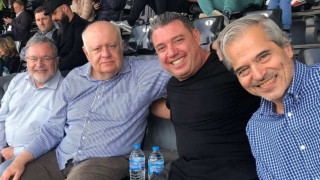 Собственикът на Берое Ернан Банато имаше високопоставени гости по