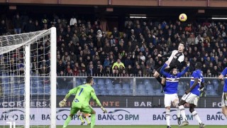 Кристиано Роналдо вкара втория гол за Ювентус при победата с