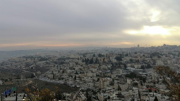  Панорама на Йерусалим, снимана с Honor 9X 
