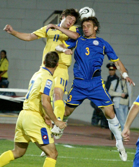 Украйна взе гостуването си на Казахстан с 3:1