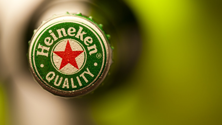 Срив на продажбите на Heineken в Eвропа с близо 9%