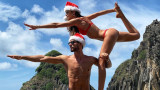 Изабел Гулар, Кевин Трап и снимките им от Коледа от остров Сейнт Бартс
