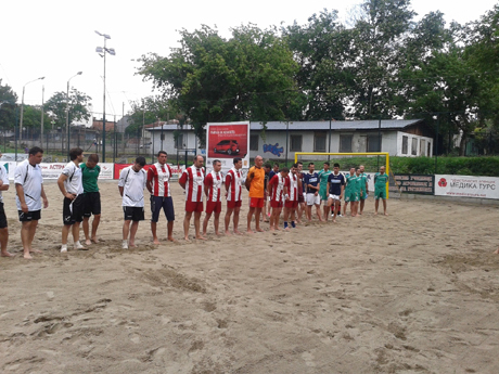 Турнир по плажен футбол в „Аспарухово"