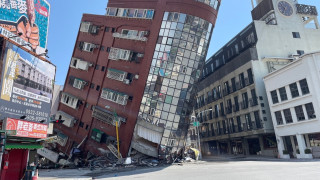 Източният окръг Хуалиен в Тайван беше разтърсен от повече от