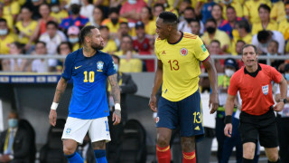 Отборът на Колумбия успя да спре победния ход на Бразилия