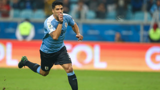 Уругвайският нападател Луис Суарес който се завърна в родината си