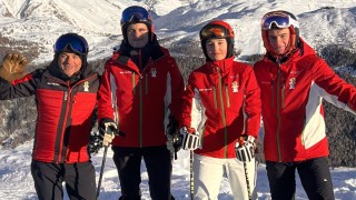 Сноубордистите Малена Замфирова Тервел Замфиров и Александър Кръшнях направиха първа