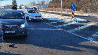 Шефът на полицията в Шумен попадна във верижна катастрофа