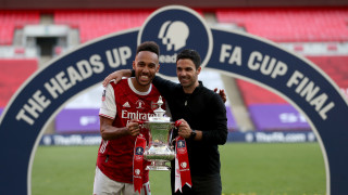 Микел Артета: Искам да градя състава на Арсенал около Обамеянг