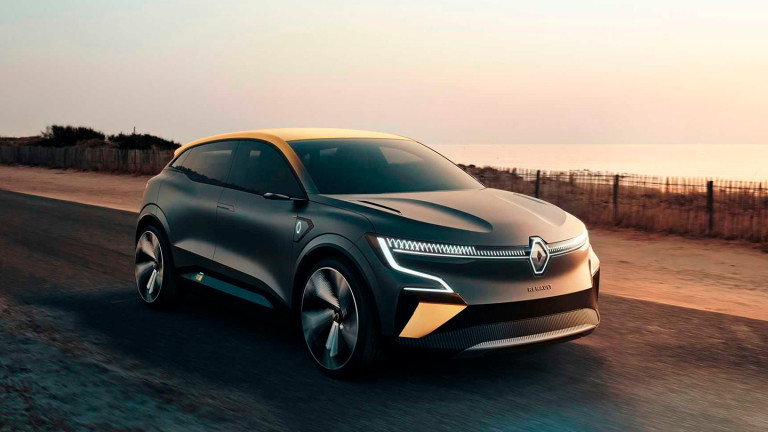 Френският производител Renault напълно представи концептуален хечбек наречен Megane eVision