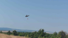 Пожар гори край Болярово, обявиха частично бедствено положение