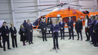 Официално България се сдобри с първия си медицински хеликоптер за