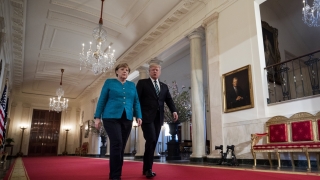 Германският канцлер Ангела Меркел е разговаряла с американския президент Доналд