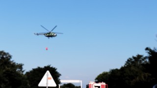 Пожарът край Казанлък е локализиран след като борбата с него