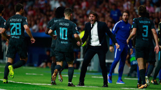 Мениджърът на Челси Антонио Конте сравни Еден Азар с