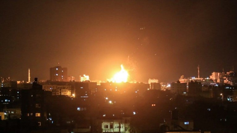 Израел е бил подложен на ракетен обстрел от ивицата Газа,