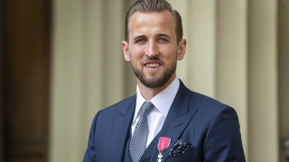 Капитанът на националния отбор на Англия Хари Кейн бе удостоен